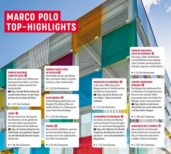 Produktbild: MARCO POLO Reisef&uuml;hrer Andalusien