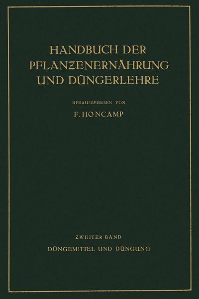 Produktbild: D&uuml;ngemittel und D&uuml;ngung