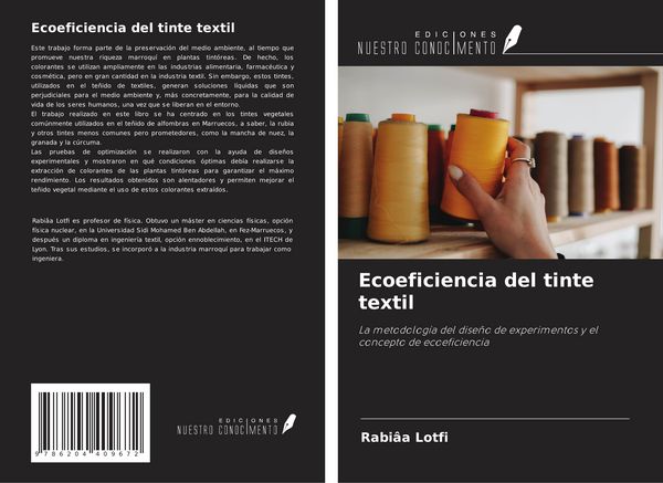 Produktbild: Ecoeficiencia del tinte textil