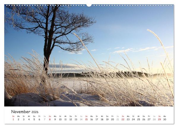 Produktbild: Schwedische Sehnsuchtsorte (Wandkalender 2026 DIN A2 quer), CALVENDO Monatskalender