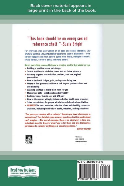 Produktbild: The Ultimate Guide to Sex and Disability