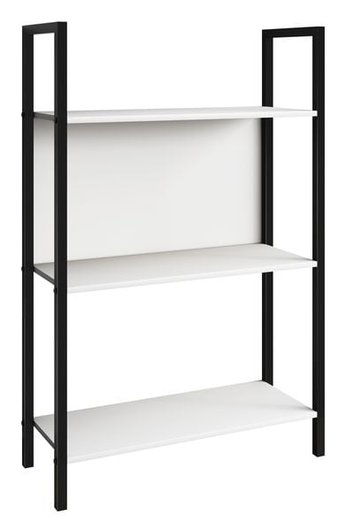 Holz Metall Stand Regal Büro Bücher Flakos 3fach