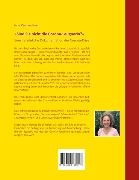 Produktbild: "Sind Sie nicht die Corona-Leugnerin?"