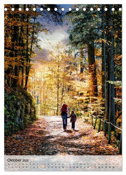 Produktbild: Wandern - meine Leidenschaft (Tischkalender 2026 DIN A5 hoch), CALVENDO Monatskalender