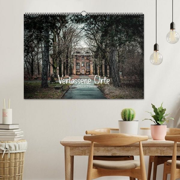 Produktbild: Verlassene Orte - Ein Lost Places Kalender (Wandkalender 2026 DIN A2 quer), CALVENDO Monatskalender