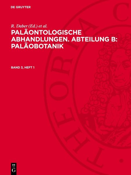 Produktbild: Pal&auml;ontologische Abhandlungen. Abteilung B: Pal&auml;obotanik