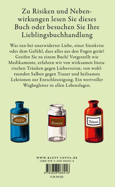 Produktbild: Die literarische Hausapotheke