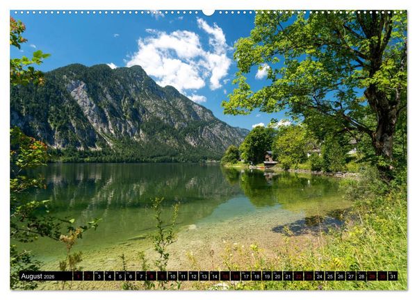 Produktbild: Welterberegion Hallstatt Dachstein (hochwertiger Premium Wandkalender 2026 DIN A2 quer), Kunstdruck in Hochglanz