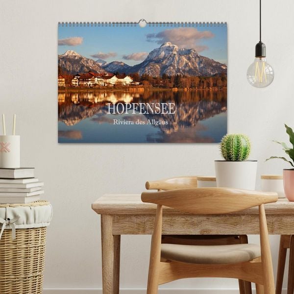 Produktbild: Hopfensee - Riviera des Allg&auml;us (Wandkalender 2026 DIN A3 quer), CALVENDO Monatskalender
