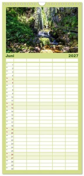 Produktbild: Familienplaner 2027 - Hochschwarzwald - Traumhafte Landschaften im Schwarzwald mit 5 Spalten (Wandkalender, 21 x 45 cm) CALVENDO