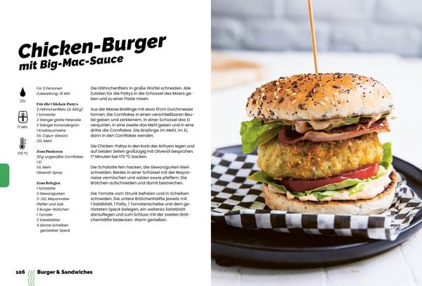 Produktbild: Die Airfryer-Bibel