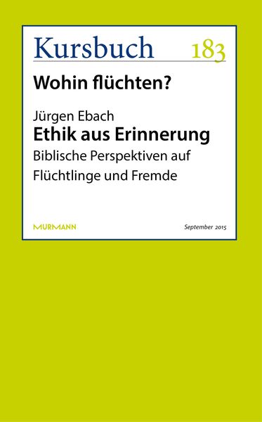 Produktbild: Ethik aus Erinnerung