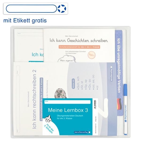 Produktbild: Meine Lernbox 3 - Deutsch - Fit f&uuml;r das 3. Schuljahr