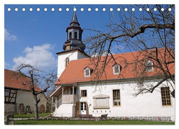 Produktbild: Kleine Perle Weimar-Tiefurt (Tischkalender 2027 DIN A5 quer), CALVENDO Monatskalender