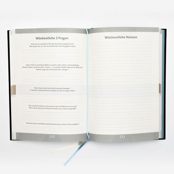 Produktbild: Das 6-Minuten-Tagebuch (schwarz)