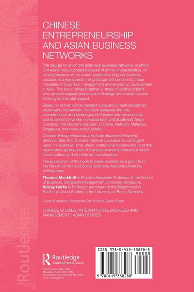 Produktbild: Chinese Entrepreneurship and Asian Business Networks