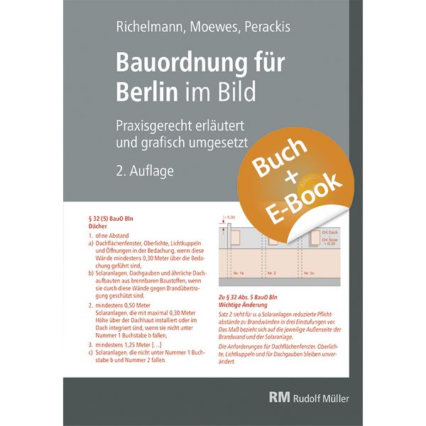 Produktbild: Bauordnung f&uuml;r Berlin im Bild mit E-Book (PDF), 2. Auflage