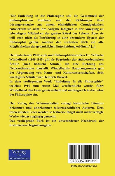 Produktbild: Einleitung in die Philosophie