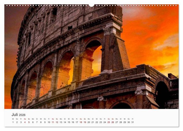 Produktbild: Italien - Das wundervolle Land im S&uuml;den. (Wandkalender 2026 DIN A2 quer), CALVENDO Monatskalender