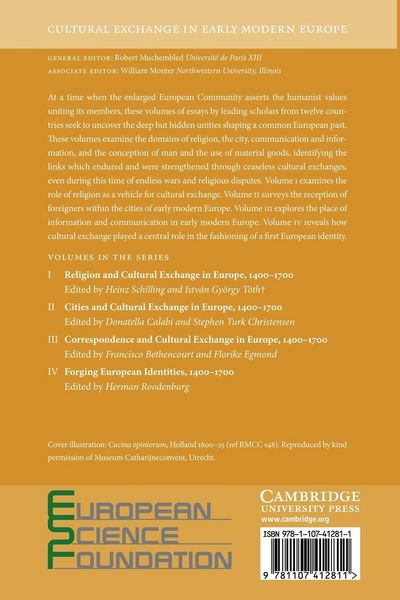 Produktbild: Cultural Exchange in Early Modern Europe
