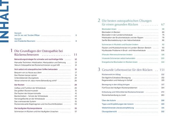 Produktbild: Osteopathie f&uuml;r zu Hause &ndash; R&uuml;cken