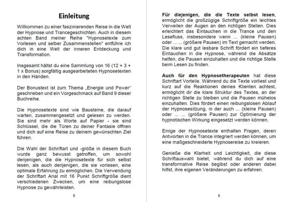 Produktbild: Hypnosetexte zum Vorlesen und selber Zusammenstellen 8