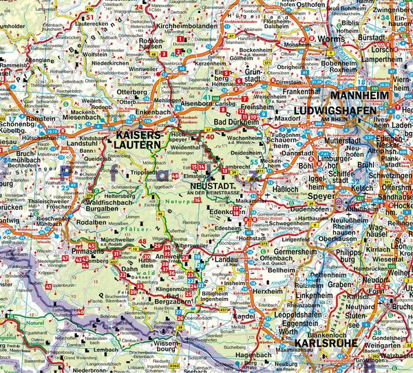 Produktbild: ROTHER Wanderbuch Premiumwege Pf&auml;lzerwald