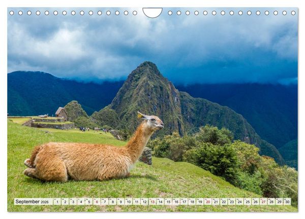 Produktbild: Faszination Peru &ndash; Natur und Kultur (Wandkalender 2026 DIN A4 quer), CALVENDO Monatskalender