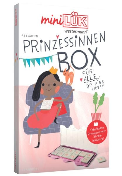 Produktbild: MiniLÜK-Set. Vorschule/1. Klasse - Mathematik, Deutsch: Prinzessinnen-Box