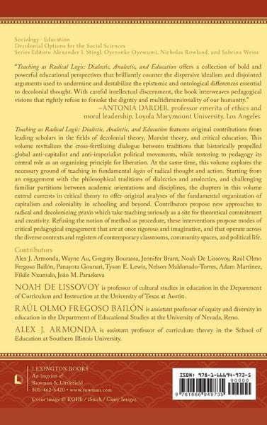 Produktbild: Teaching as Radical Logic