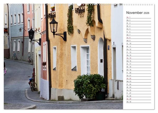 Produktbild: Pittoreskes Passau (Wandkalender 2026 DIN A2 quer), CALVENDO Monatskalender