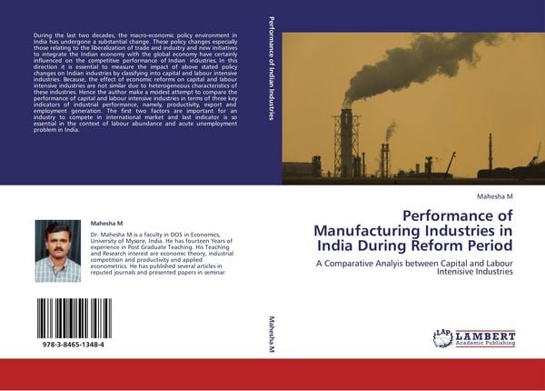 Produktbild: Performance of Manufacturing Industries in India During Reform Period