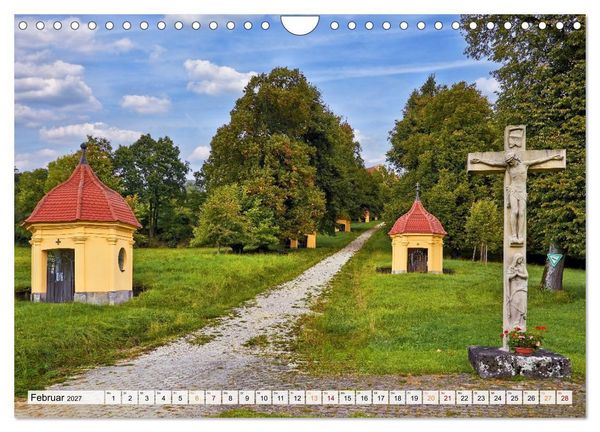 Produktbild: Ellwangen - Jagst im Ostalbkreis (Wandkalender 2027 DIN A4 quer), CALVENDO Monatskalender