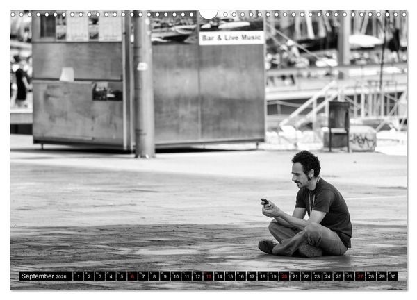Produktbild: Streetlife Barcelona (Wandkalender 2026 DIN A3 quer), CALVENDO Monatskalender