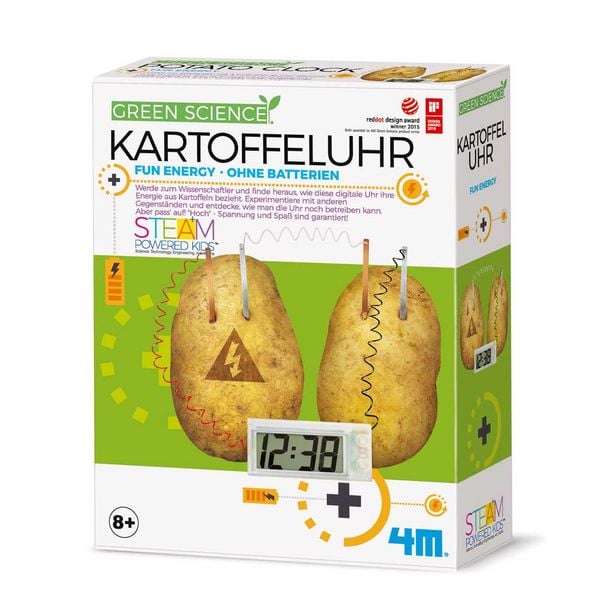 Green Science - Kartoffeluhr