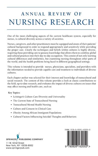 Produktbild: Annual Review of Nursing Research, Volume 37
