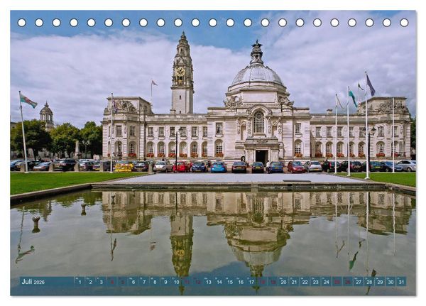 Produktbild: Herbe Sch&ouml;nheit Wales (Tischkalender 2026 DIN A5 quer), CALVENDO Monatskalender