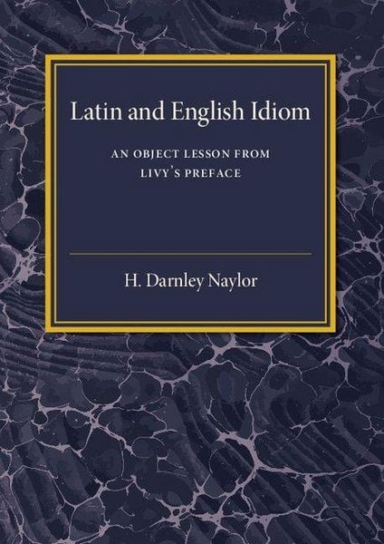 Produktbild: Latin and English Idiom