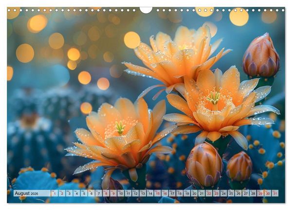 Produktbild: Prickly Cactus Journey (Wall Calendar 2026 DIN A3 landscape), CALVENDO 12 Month Wall Calendar