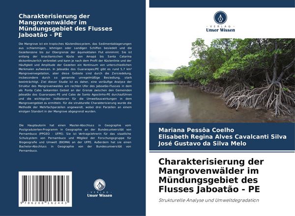 Produktbild: Charakterisierung der Mangrovenw&auml;lder im M&uuml;ndungsgebiet des Flusses Jaboat&atilde;o - PE
