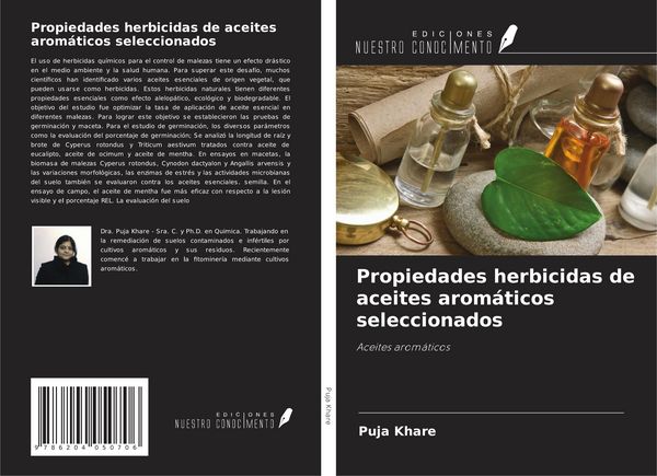 Produktbild: Propiedades herbicidas de aceites arom&aacute;ticos seleccionados