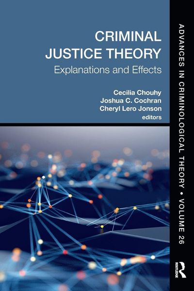 Produktbild: Criminal Justice Theory, Volume 26