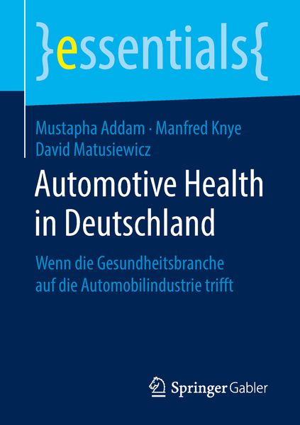 Produktbild: Automotive Health in Deutschland