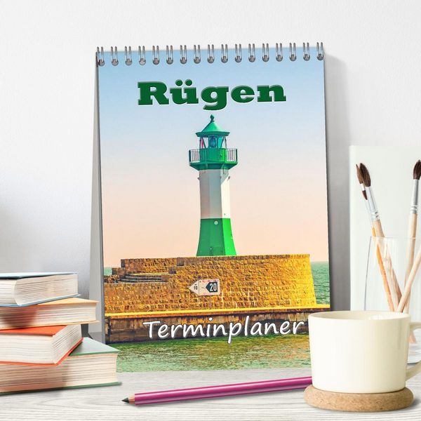 Produktbild: R&uuml;gen - Terminplaner (Tischkalender 2026 DIN A5 hoch), CALVENDO Monatskalender