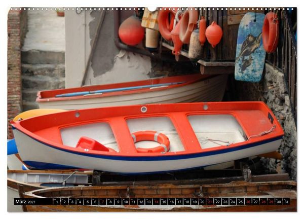 Produktbild: Cinque Terre (hochwertiger Premium Wandkalender 2027 DIN A2 quer), Kunstdruck in Hochglanz