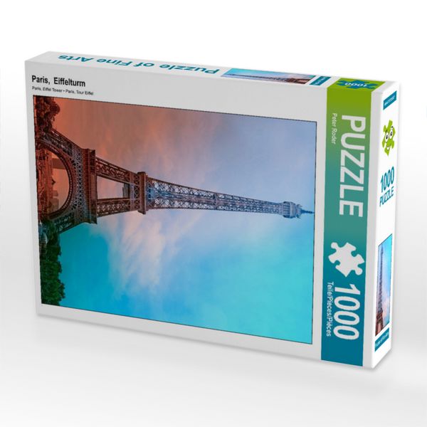 Produktbild: CALVENDO Puzzle Paris, Eiffelturm 1000 Teile Lege-Gr&ouml;&szlig;e 480 x 640 cm Foto-Puzzle Bild von Peter Roder