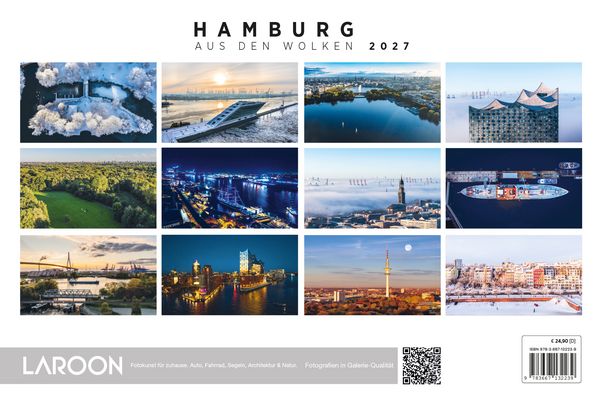 Produktbild: Hamburg - aus den Wolken 2027