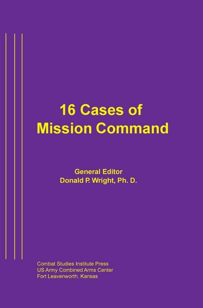 Produktbild: 16 Cases of Mission Command