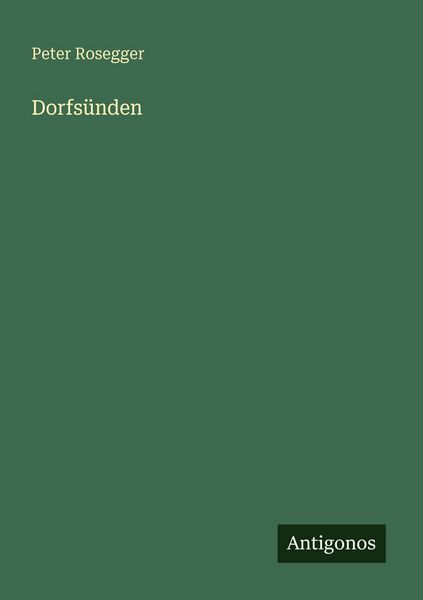 Produktbild: Dorfs&uuml;nden