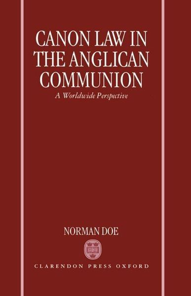 Produktbild: Canon Law in The Anglican Comm